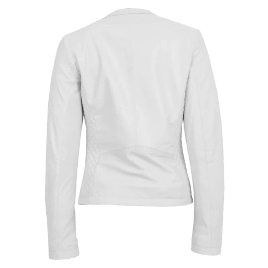 White long-sleeve top on a white background