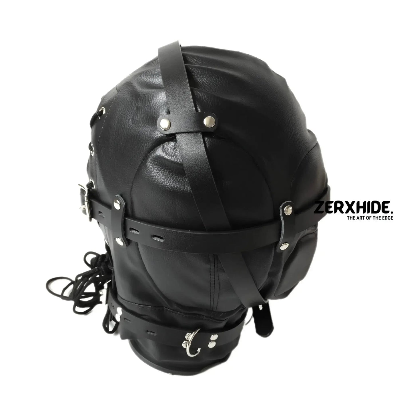 Hand-Stitched Padded Leather Hood | Genuine Artisan Leatherwork ZerxHide